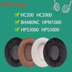호환  베링거 HC200 HC2000 헤드폰 BH480NC HPM1000 이어 쿠션 HPS3000 HPS5000 패드 커버용 메쉬 패브릭