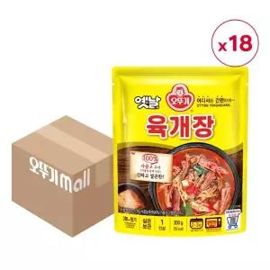 오뚜기 옛날 육개장 300g x 18개