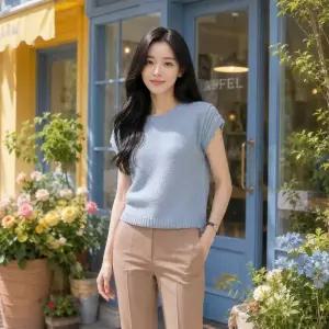 [롯데백화점]지고트 위스퍼 케이블 니트 JS5E1PO551