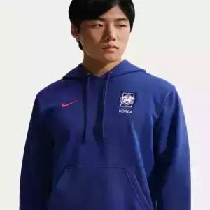 나이키 nike 대한민국 클럽 축구 프렌치 테리 풀오버 후디 M - 글로벌 블루글로벌 레드 IB6303-418