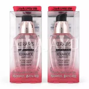 케라시스 어드밴스드 케라마이드 클리닉 헤어세럼 70ml 2개 극손상 케어