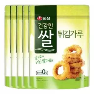 농심 건강한 쌀 튀김가루 450g X 5개 788534