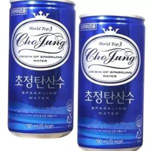 탄산 일화 초정탄산수 플레인 60캔 190ml (30캔x2박스)