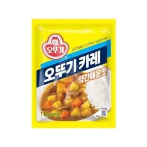 분말카레 오뚜기 약간매운맛 카레 과립형 커리 1kg