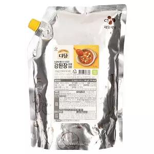 생활 다담 된장 씨제이제일제당 강된장찌개 양념 2KG 수앤서C1