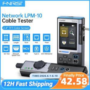 FNIRSI LPM-10A 네트워크 케이블 테스터 다기능 라인 파인더 RJ45 RJ11 포트 플래싱 및 PoE 감지 네트워크