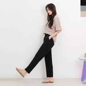 [라일리여성의류] Rly 기본 30대 빅사이즈 디자인 데님일자바지 팬츠 50024647)