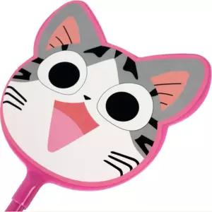 부채볼펜 고양이볼펜 캐릭터 팬시 귀여운고양이 감성