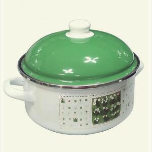 ELO 인덕션 법랑 냄비 찌개 라면 그린 24cm