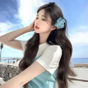 가발 자연스러운 쥬얼리 가 올다 SD250309 여성가발 웨이브 패션잡화 똥머리 예쁜 시계 여성 긴머리 정수리