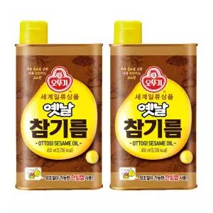 오뚜기 신선하고 고소한 옛날 참기름 450ml x 2개