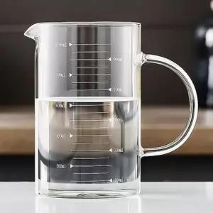 내열유리 비커컵 1000ml 본품 이우 1개 1000ml비커컵