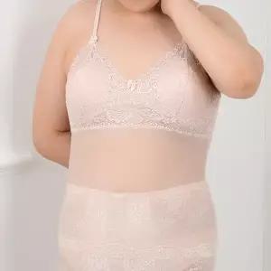 국산 레이스 끈캡 내장 망사 빅사이즈 끈 부드러운 촉감의 브라런닝 국산여성브라