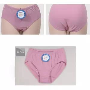 면스판 빅사이즈 여성 노인 요실금 팬티1매 샘방지 부인용 할머니선물 방수