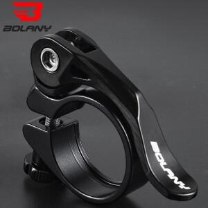 BOLANY 자전거 시트 포스트 클램프 알루미늄 합금 31.8/34.9mm 퀵 릴리스 튜브 MTB 액세서리 및 부품