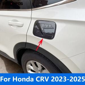 혼다 호환 CR-V 2023 카본 파이버 연료 탱크 캡 오일 필러 커버  장식 스티커 액세서리 자동차 스타일링