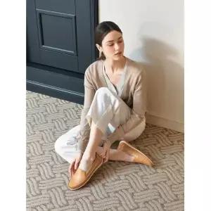 무크 여화 페이 핸드스티치 캐주얼 로퍼 3colors1211307