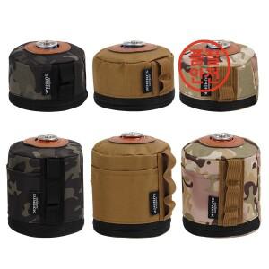 캠핑 가스 캔 보호 커버 CottonLinen 야외 탱크 케이스 Anti-Fall FueCylinder Air Bottle WrapSleeve