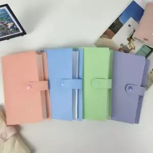 [하프클럽/알티피아]슬림한 pvc 지폐 앨범 다용도 지폐 정리 앨범 페이지 보관