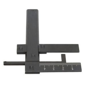 기화기용 스틸 게이지 0-40Mm 대부분의 바이크 오토바이용 조정 가능 레벨 미터 디스플레이 카브