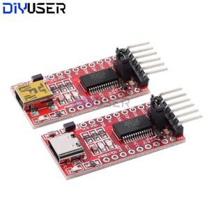 FT232RL USB-TTL 시리얼 컨버터 3.3V/5V 듀얼 전압 프로 미니 소형 ATmega328P FTDI 어댑터 모듈 (DIP 스위
