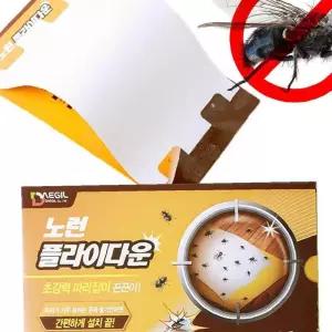 유어샵 제거 초강력 파리잡이 10매 해충 끈끈이 플라이 트랩 노런