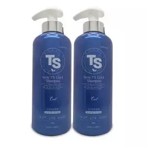 [하프클럽/셀러허브_뷰티]TS 쿨샴푸 500g 뉴 쿨링 샴푸 탈모완화 2개 Ss