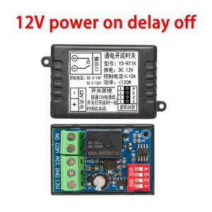 자동 전원 끄기 지연 스위치 DC 12V 컨트롤러 켜기 ACC 트리거 릴레이 RT1C RT1M