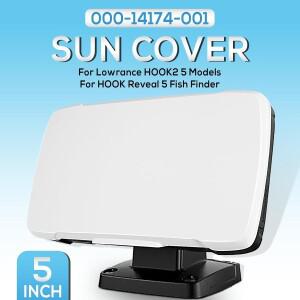 5인치 어군탐지기 검출기 파인더 선 커버는 Lowrance HOOK2 5 및 Hook Reveal 모델에 적합하며  000-14174-