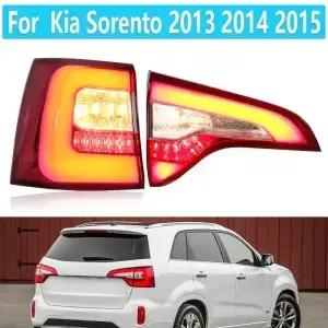 Kia Sorento 2013 2014 2015 브레이크 라이트 미등 LED 스톱 리어 테일 리버스 램프 용 내부 외부 자동차