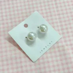 귀걸이 진주 한복 데일리 귀찌 웨딩 빅 혼주 담수 흑진주 은침 용귀걸이 14mm