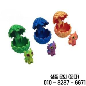 3D 프린팅 장난감 예술적 용알 조각상 작은 부화 피규어 현대 가정 장식 미니어처 책상