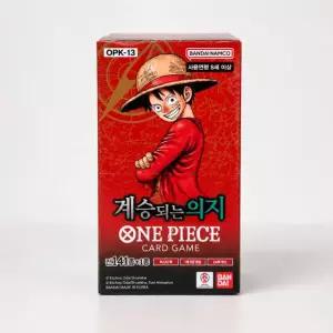 원피스카드 계승되는 의지 OPK13 한글판 미개봉 슈링크