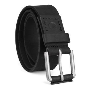 Timberland 남성용 풀업 가죽 벨트 블랙 40mm 38인치