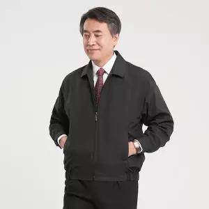 [파파브로]남성 봄 밑단 밴딩 비즈니스 작업복 신사 점퍼 HA-JUA-B