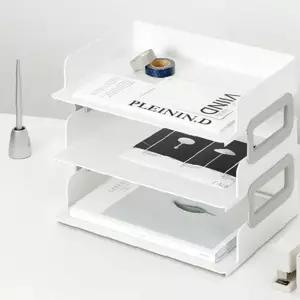 시스템 트레이 와이드 3Pack 3단 A4 오픈형 서류받이