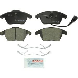 BOSCH BC1107 콰이어트캐스트 프리미엄 세라믹 디스크 브레이크 패드 세트 - 일부 아우디 A3 TT; 폭스바겐 비틀 CC 에오스 골프 GTI 제타 파사트 파사트 CC; 래빗 + 기타; 프론트