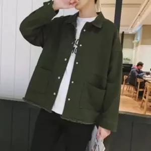 [하프클럽/]간절기 자켓 남자 면 캐주얼 아우터 봄 점퍼 2컬러