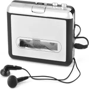 MP3 변환을 위한 USB 전원 공급 플러그 앤 플레이 테이프 플레이어가 포함된 BONKZEBU 카세트-MP3 컨버터