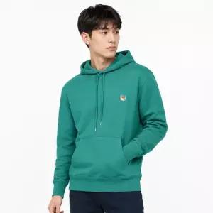 메종키츠네 폭스헤드 후드 LM00702KM0001 P373