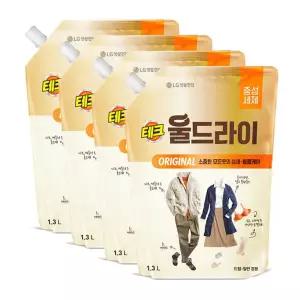 테크 울드라이 리필 1.3L 4개 711819