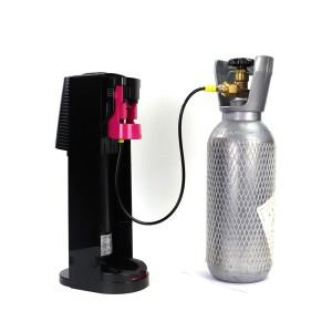 호환 외부 Co2 실린더 어댑터 호스에 소다 제조기  연결 W21.8-14 CGA320 G3/4 커넥터 SodaStream Terra DU