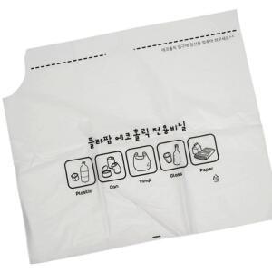 비닐 4개 60리터 정리정돈 30장 공간활용 세트 에코홀릭전용비닐 분리수거비닐 플라팜