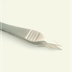 120mm 얇은 전자 뾰족한 반도체 큰 주얼리 다꾸 납작 TS 미세 정밀 둥근 TWEEZER 관공서 핀셋 학교 용 정