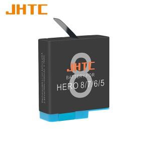 호환 Gopro Hero 8용 JHTC 배터리 검정색 카메라 액세서리 1500mah