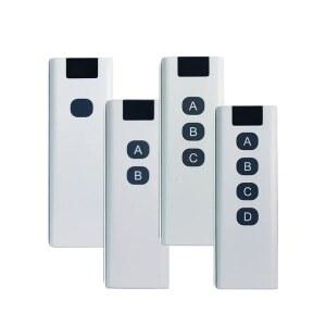 433mhz 원격 송신기 케이스, 1/2/3/4/5/6/8/10 버튼, 범용, 복사 학습 코드, 차고 자동차 게이트 도어용