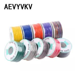 호환 280m 30AWG 랩핑 와이어 주석 도금 구리 B-30-1000 케이블 브레드보드 점퍼 절연 전자 커넥터