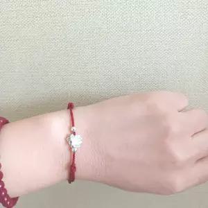 불교용 기념품 끈길이조절 발찌 팔찌 연꽃