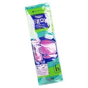 위생적인 대 살림템 설거지 38cm 태화 10매입 요리 꽃밴 고무장갑 김장 위생