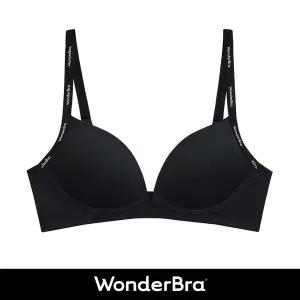 [Wonderbra] 투톤 노와이어 브라 블랙 WBWBR5N36T